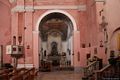 Santu Lussurgiu: chiesa di Santa Maria degli Angeli: ingresso della Cappella del Rosario