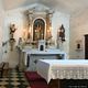 Santu Lussurgiu: chiesa della Santa Croce: l’altare mggiore
