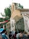 San Vito-Festa di San Lussorio: facciata della chiesa