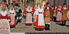Sassari: donne in costume tradizionale