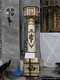 Sassari: chiesa della Madonna di Betlem: candeliere del gremio dei Falegnami