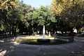 Sassari: i giardini pubblici: la fontana delle quattro stagioni