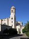 Sassari: la Cattedrale di San Nicola da Bari: veduta del campanile dal retro della chiesa