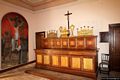 Sassari: chiesa di San Giacomo: la sacrestia a sinistra della chiesa