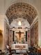 Sassari: chiesa della Madonna del Rosario: altare laterale