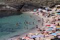 Sassari: il porto Palmas: la spiaggia di Porto Palmas