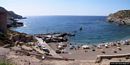 Sassari: l’Argentiera: veduta panoramica della Baia dell’Argentiera