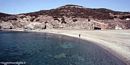 Sassari: l’Argentiera: veduta panoramica della spiaggia dell’Argentiera