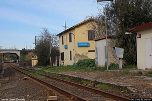 Sassari-Caniga: resti della Stazione ferroviaria dismessa di Caniga