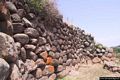 Scano di Montiferro: il nuraghe Nuracale: parete esterna