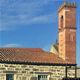 Sedilo: chiesa della Santa Croce: il campanile Sedilo: chiesa della Santa Croce: il campanile