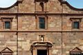 Sedilo: chiesa parrocchiale di San Giovanni Battista: particolare della facciata