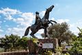 Sedilo-La statua equestre di San Costantino