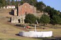 Sedilo-Santuario di Santu Antine: facciata della chiesa