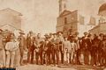 Selargius-Foto della chiesa parrocchiale della Santissima Vergine Assunta 100 anni or sono