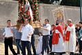 Selegas-Seuni: il processione per la festa di Santa Vittoria Selegas-Seuni: il processione per la festa di Santa Vittoria