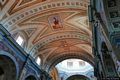 Seneghe: chiesa parrocchiale di Santa Maria Immacolata: affreschi sulla volta del soffitto