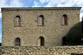 Senis-Facciata del Palazzo Baronale ristrutturato
