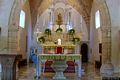 Senis: chiesa parrocchiale di San Giovanni Battista: altare maggiore