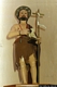 Sennori-La chiesa campestre di San Giovanni Battista: la statua di San Giovanni Battista sopra l’altare