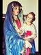 Senorbì: chiesa parrocchiale di Santa Barbara: statua di Santa Maria della Neve nota come Santa Mariedda