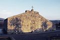 Senorbì: arixi: retro ex facciata della chiesa campestre di Santa Lucia
