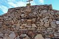 Senorbì: arixi: retro ex facciata della chiesa campestre di Santa Luciaa Senorbì: arixi: retro ex facciata della chiesa campestre di Santa Lucia