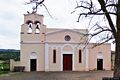 Senorbì-Sisini: facciata della chiesa parrocchiale della Madonna della Difesa