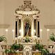 Serdiana-Chiesa parrocchiale del Santissimo Salvatore-Il particolare dell'altare maggiore