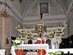 Serramanna: chiesa parrocchiale di San Leonardo: altare maggiore