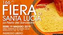 Serri: locandina della 'Sagra di Santa Lucia' di maggio