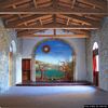 Settimo San Pietro: la casa Dessy: murale dipinto sulla parete del magazzino Settimo San Pietro: la casa Dessy: murale dipinto sulla parete del magazzino