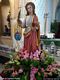 Seui: chiesa parrocchiale di Santa Maria Maddalena: statua di Santa Lucia