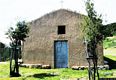 Seui: chiesa campestre di San Cristoforo Martire: facciata