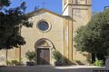 Seulo-La chiesa parrocchiale della Beata Vergine Maria: facciata