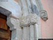 Seulo-La chiesa campestre di San Cosimo: il particolare del portale di ingresso