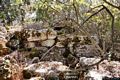 Seulo: i pchi resti del nuraghe complesso Taccu ’e Ticci