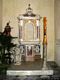 Siamaggiore: chiesa parrocchiale di San Costantino Magno: il fonte battesimale Siamaggiore: chiesa parrocchiale di San Costantino Magno: il fonte battesimale
