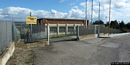 Siddi: impianti sportivi di Siddi: ingresso con sullo sfondo la palestra