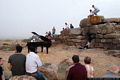 Siddi: la tomba di giganti Sa Domu ’e S’Orcu: concerto davanti all’esedra