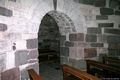 Silanus-Chiesa di Santa Sabina: interno verso la cappella sinistra