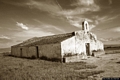 Silanus-Chiesa campestre di Santu Portolu o San Bartolomeo e della Vergine delle Grazie: esterno della chiesa