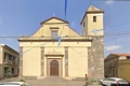 Sindia-chiesa parrocchiale della Madonna del Rosario: facciata