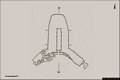 Sindia-tomba di giganti di Furrighesu: planimetria