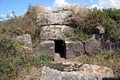 Sindia-tomba di giganti di Furrighesu: frontale