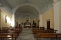 Siniscola-Chiesa della Beata Vergine del Carmelo: interno verso il presbiterio