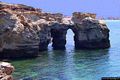 Da su Tingio su verso Capo Mannu l’arco naturale in località S’Arena Scoada