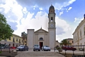 Sinnai-chiesa parrocchiale di Santa Barbara Vergine e Martire: facciata
