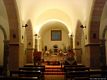 Soddì: chiesa parrocchiale dello Spirito Santo: interno verso il presbiterio