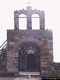 Solarussa: chiesa romanica di San Gregorio: il portale della muraglia